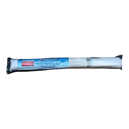 Rouleau tapis de Neige blanc pailleté 245cm